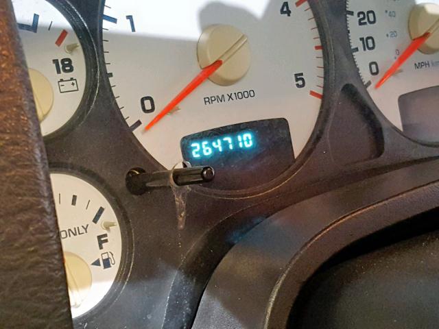 3D7KU28643G760777 - 2003 DODGE RAM 2500 S შავი ფოტო 8