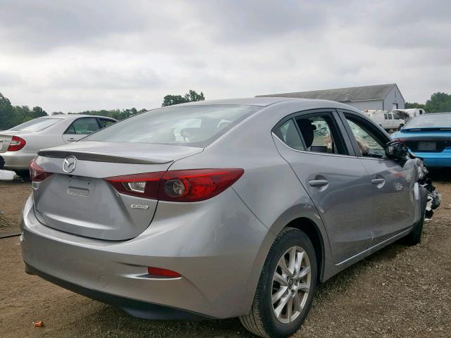 3MZBM1V74FM166372 - 2015 MAZDA 3 TOURING SILVER photo 4