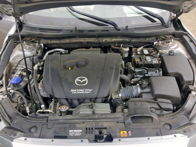 3MZBM1V74FM166372 - 2015 MAZDA 3 TOURING SILVER photo 7