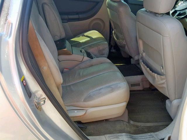 2C8GF78465R521040 - 2005 CHRYSLER PACIFICA L SILVER photo 6