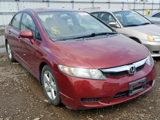 19XFA1F67AE005620 - 2010 HONDA CIVIC LX-S كستنائي صورة 1
