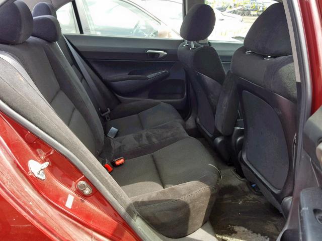 19XFA1F67AE005620 - 2010 HONDA CIVIC LX-S كستنائي صورة 6