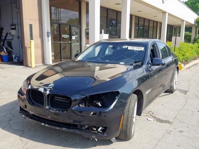 WBAKC6C53CC395544 - 2012 BMW 750 BLACK photo 2