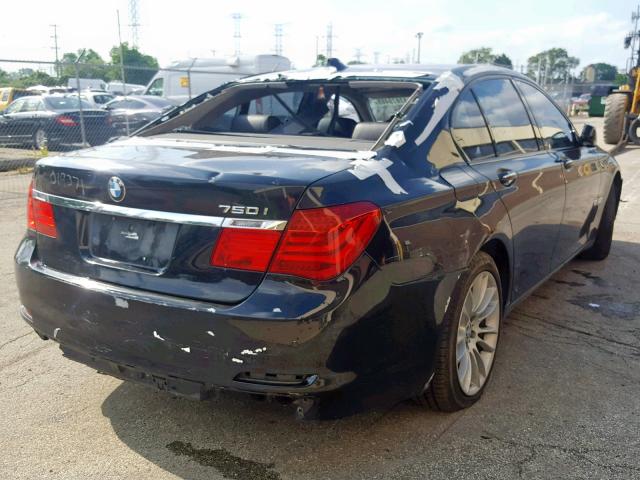 WBAKC6C53CC395544 - 2012 BMW 750 BLACK photo 4