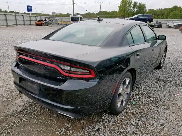 2C3CDXJG1GH134290 - 2016 DODGE CHARGER SX BLACK photo 4