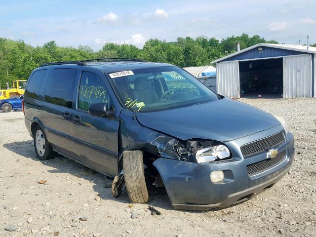 1GNDV23W77D136411 - 2007 CHEVROLET UPLANDER L BLUE photo 1