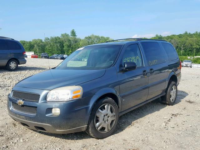 1GNDV23W77D136411 - 2007 CHEVROLET UPLANDER L BLUE photo 2