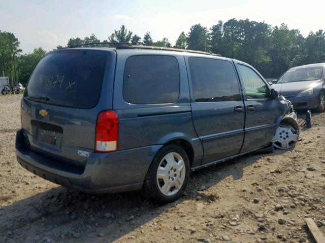 1GNDV23W77D136411 - 2007 CHEVROLET UPLANDER L BLUE photo 4