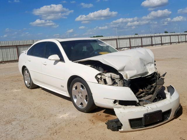 2G1WD57CX91114738 - 2009 CHEVROLET IMPALA SS WHITE photo 1