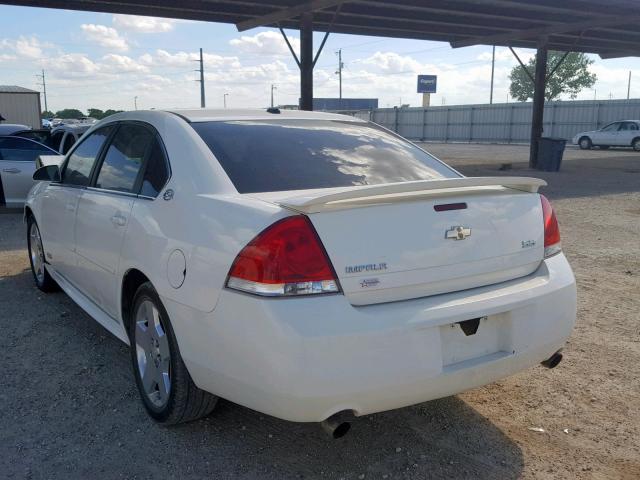 2G1WD57CX91114738 - 2009 CHEVROLET IMPALA SS WHITE photo 3