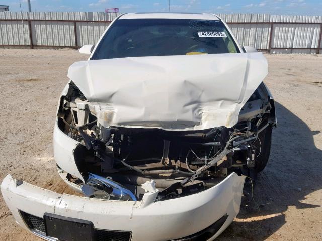 2G1WD57CX91114738 - 2009 CHEVROLET IMPALA SS WHITE photo 9