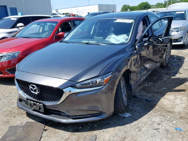 JM1GL1UM3J1308302 - 2018 MAZDA 6 SPORT GRAY photo 2