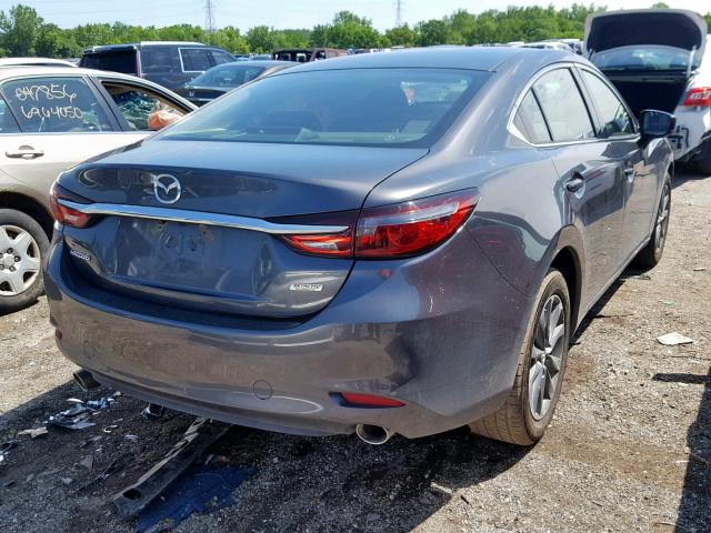 JM1GL1UM3J1308302 - 2018 MAZDA 6 SPORT GRAY photo 4