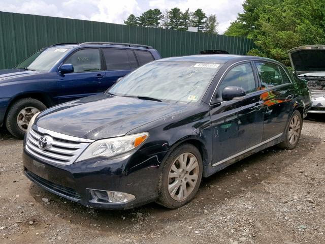 4T1BK3DB6CU449224 - 2012 TOYOTA AVALON BAS BLACK photo 2