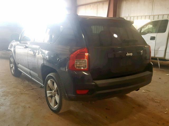 1J4NT1FB2BD159538 - 2011 JEEP COMPASS SP შავი ფოტო 3