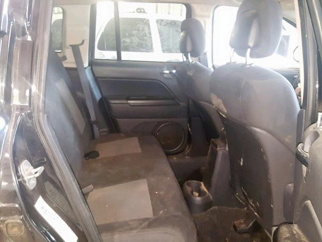 1J4NT1FB2BD159538 - 2011 JEEP COMPASS SP შავი ფოტო 6