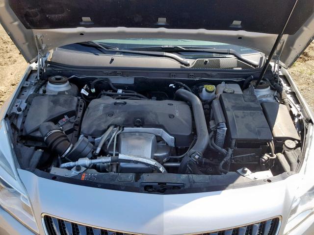 2G4GL5EX1H9104454 - 2017 BUICK REGAL SPOR SILVER photo 7