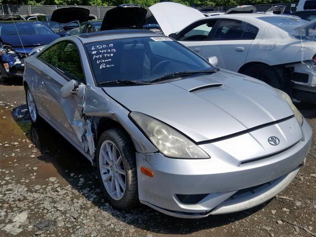 JTDDR32T830145758 - 2003 TOYOTA CELICA GT SILVER photo 1