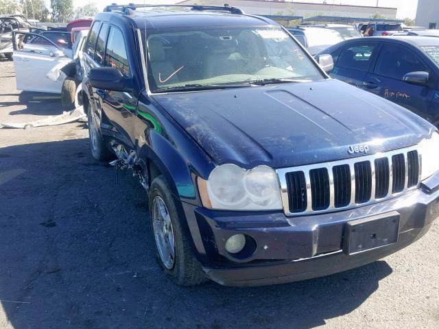 1J8HR58N25C544990 - 2005 JEEP GRAND CHER BLUE photo 1