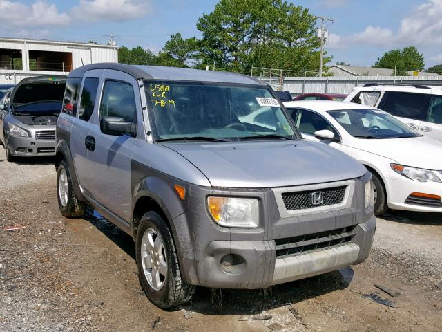 5J6YH18564L016025 - 2004 HONDA ELEMENT EX SILVER photo 1