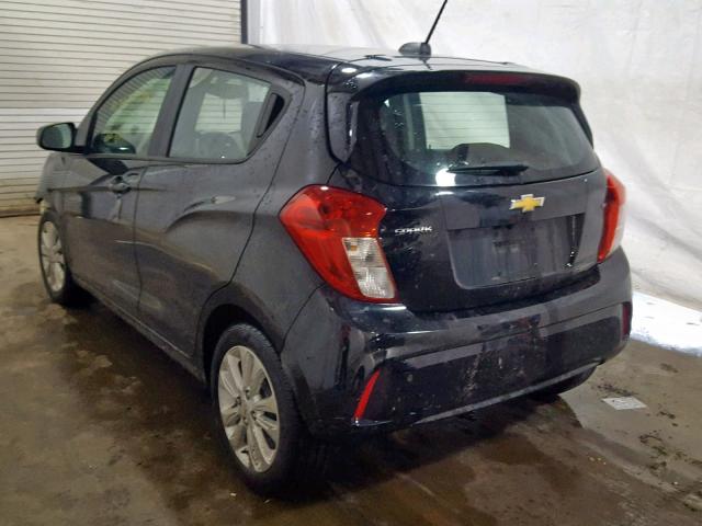 KL8CD6SA0HC826442 - 2017 CHEVROLET SPARK 1LT BLACK photo 3