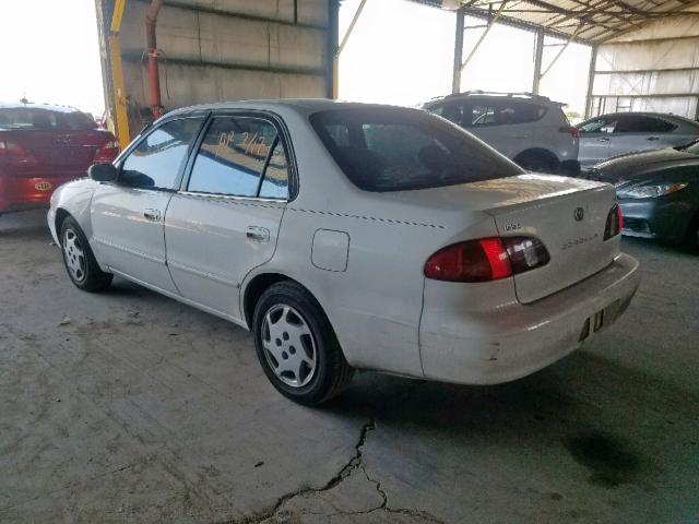 1NXBR12E0YZ325907 - 2000 TOYOTA COROLLA VE WHITE photo 3