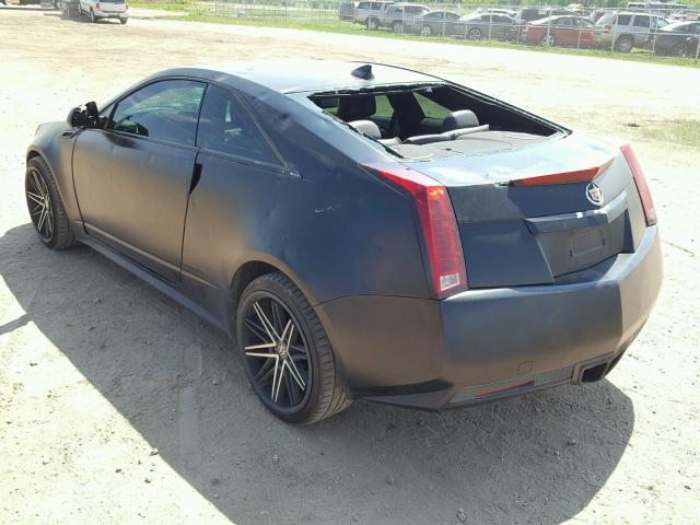 1G6DL1ED5B0106069 - 2011 CADILLAC CTS PERFOR BLACK photo 3