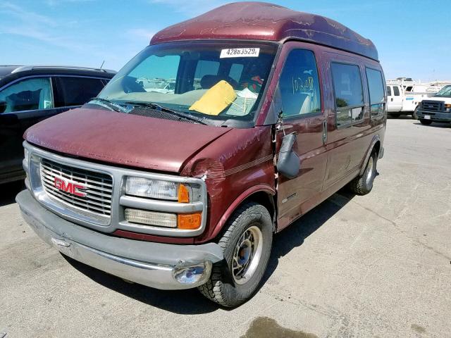 1GDFG15RXV1073473 - 1997 GMC SAVANA RV RED photo 2