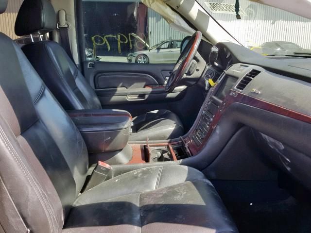 1GYFC43559R127930 - 2009 CADILLAC ESCALADE H BLACK photo 5