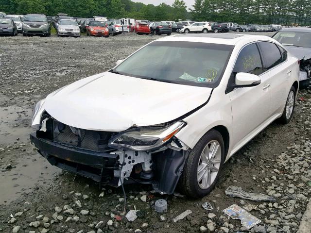 4T1BK1EB8EU084731 - 2014 TOYOTA AVALON BAS WHITE photo 2