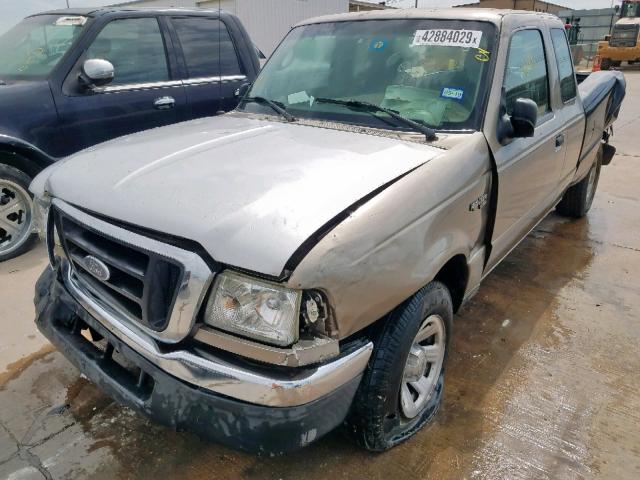 1FTYR14U05PA36765 - 2005 FORD RANGER SUP GOLD photo 2