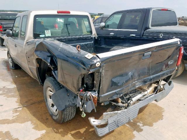 1FTYR14U05PA36765 - 2005 FORD RANGER SUP GOLD photo 3