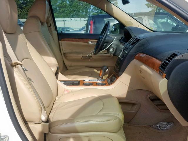 5GZER23D09J104029 - 2009 SATURN OUTLOOK XR თეთრი ფოტო 5