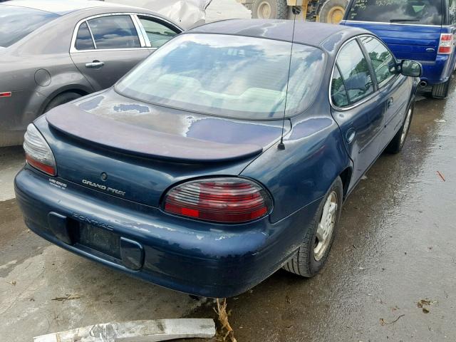 1G2WJ52K2VF329648 - 1997 PONTIAC GRAND PRIX GREEN photo 4