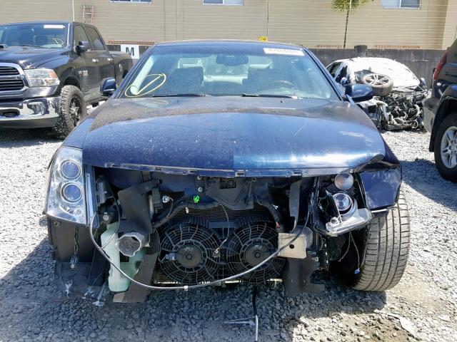 1G6DC67A860134468 - 2006 CADILLAC STS BLUE photo 9