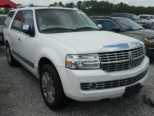 5LMJJ2H56DEL09308 - 2013 LINCOLN NAVIGATOR WHITE photo 1