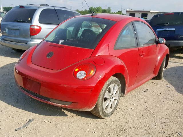 3VWRW31C99M514503 - 2009 VOLKSWAGEN NEW BEETLE წითელი ფოტო 4