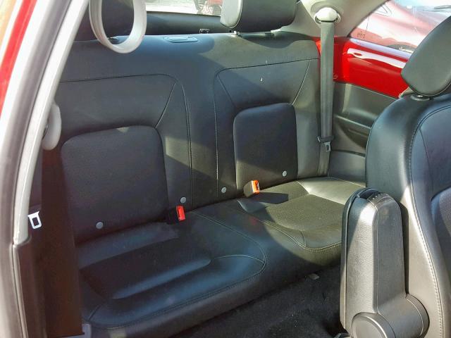 3VWRW31C99M514503 - 2009 VOLKSWAGEN NEW BEETLE წითელი ფოტო 6