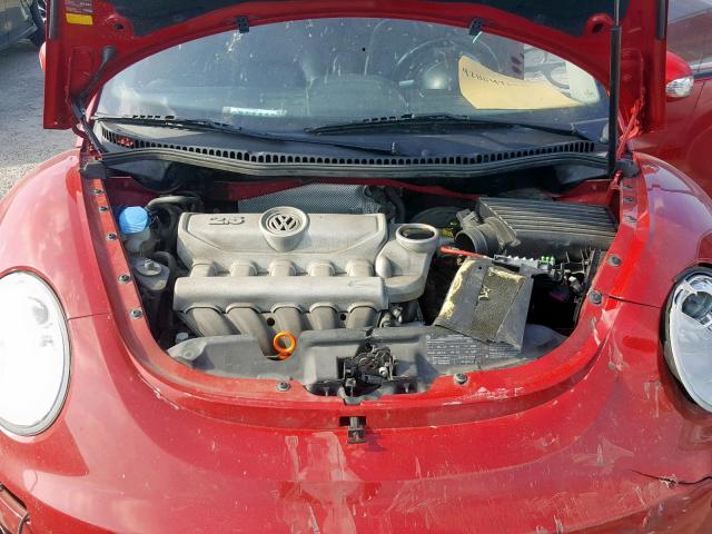 3VWRW31C99M514503 - 2009 VOLKSWAGEN NEW BEETLE წითელი ფოტო 7