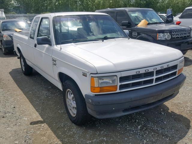 1B7GL23XXRW141257 - 1994 DODGE DAKOTA WHITE photo 1