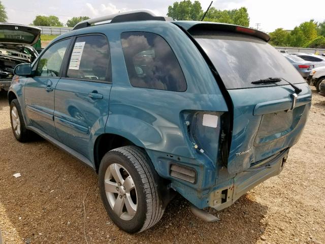 2CKDL33F586058417 - 2008 PONTIAC TORRENT TEAL photo 3