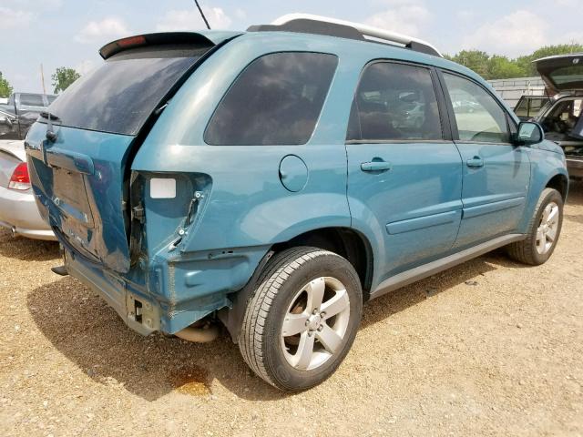 2CKDL33F586058417 - 2008 PONTIAC TORRENT TEAL photo 4