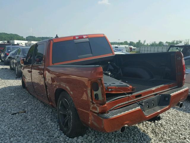 1C6RR7MTXHS716860 - 2017 RAM 1500 SPORT ORANGE photo 3