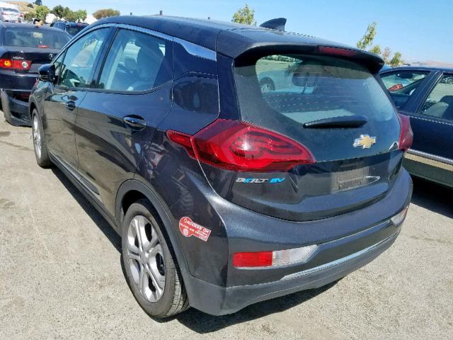 1G1FW6S03H4190656 - 2017 CHEVROLET BOLT EV LT GRAY photo 3