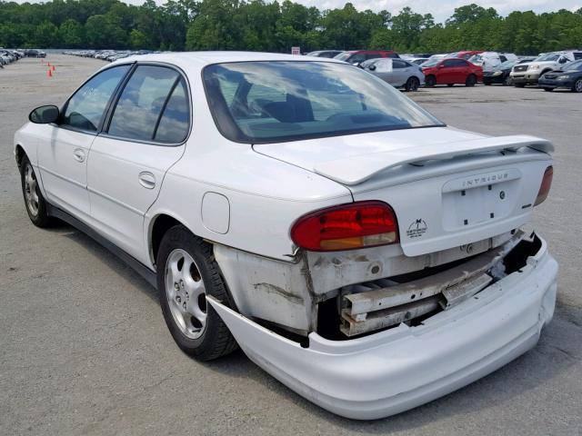 1G3WH52K6XF307825 - 1999 OLDSMOBILE INTRIGUE G WHITE photo 3