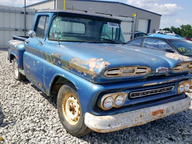 1C144S105398 - 1961 CHEVROLET APACHE BLUE photo 1