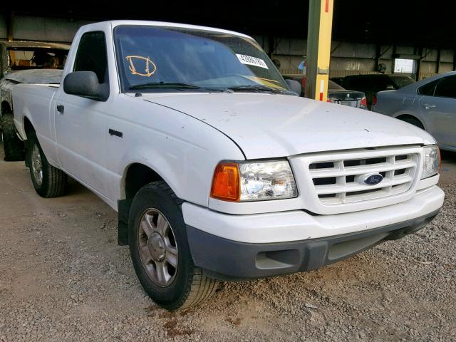 1FTYR10D62PB71279 - 2002 FORD RANGER WHITE photo 1