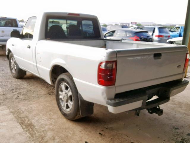 1FTYR10D62PB71279 - 2002 FORD RANGER WHITE photo 3