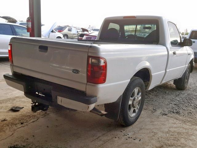 1FTYR10D62PB71279 - 2002 FORD RANGER WHITE photo 4