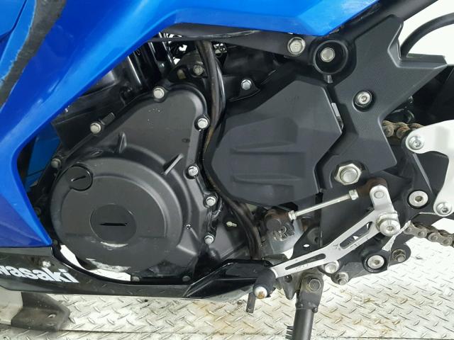 JKAEXKH1XJDA02579 - 2018 KAWASAKI EX400 BLUE photo 11